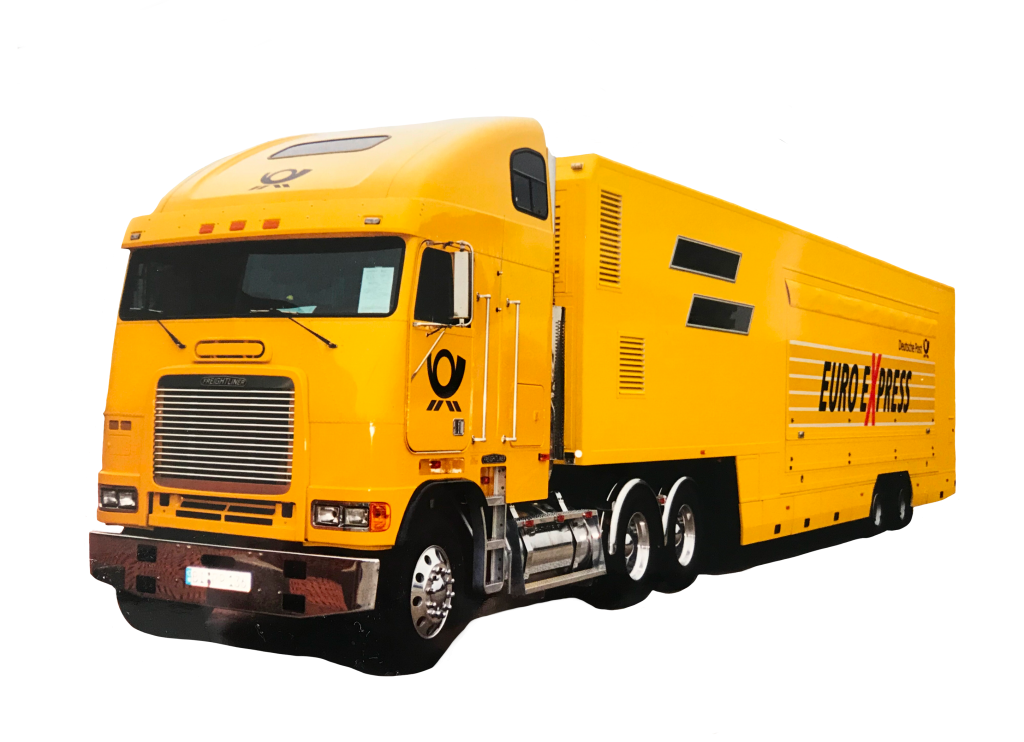 Rebranding Deutsche Post Euro Express - Info truck roadshow in Europe